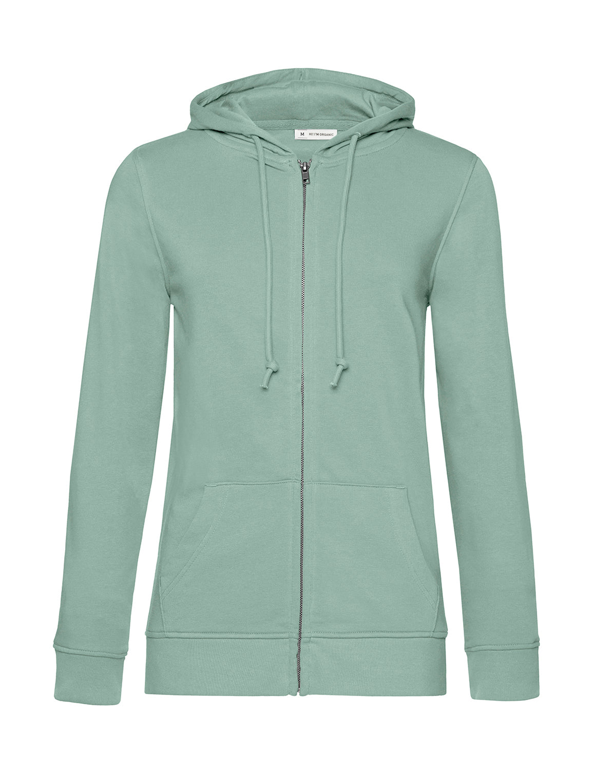 B&C Organic Zipped Hooded /women