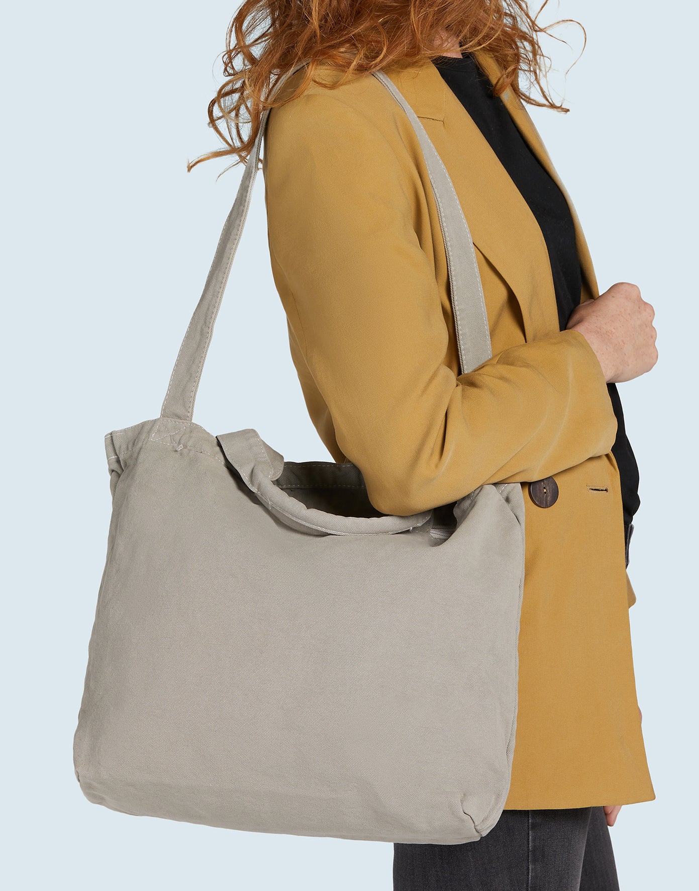 SG Accessories Zipped Canvas Shopper