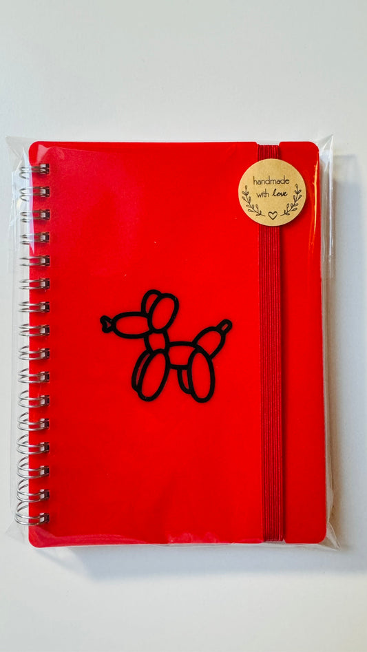 Notitieboekje hondje (diverse kleuren) €1,49