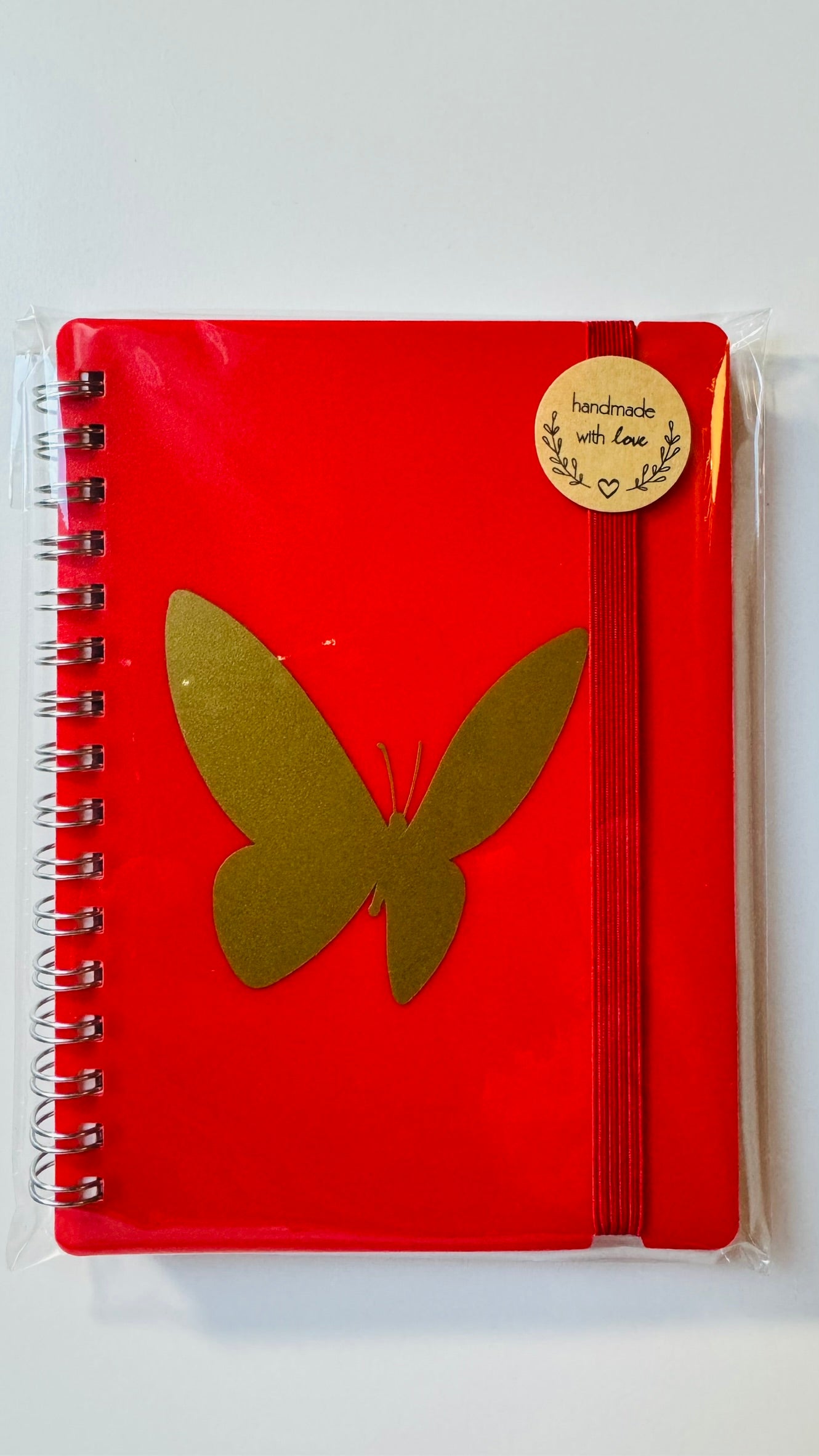 Notitieboekje vlinder (diverse kleuren) €1,49