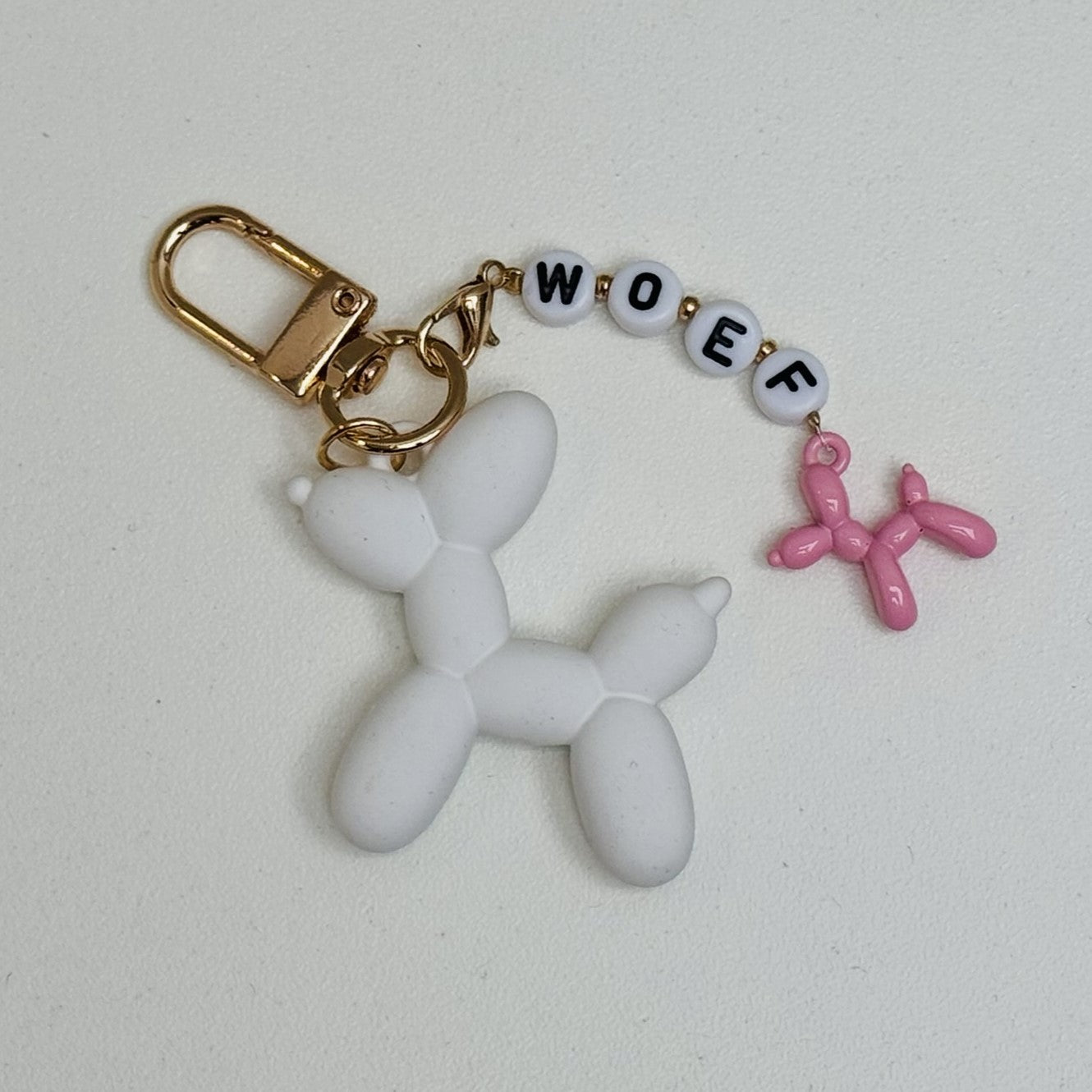Sleutelhanger ballon hondje