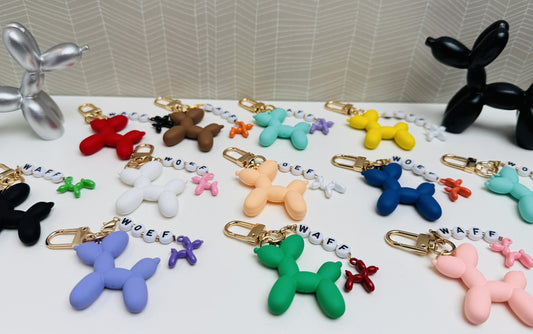 Sleutelhanger ballon hondje