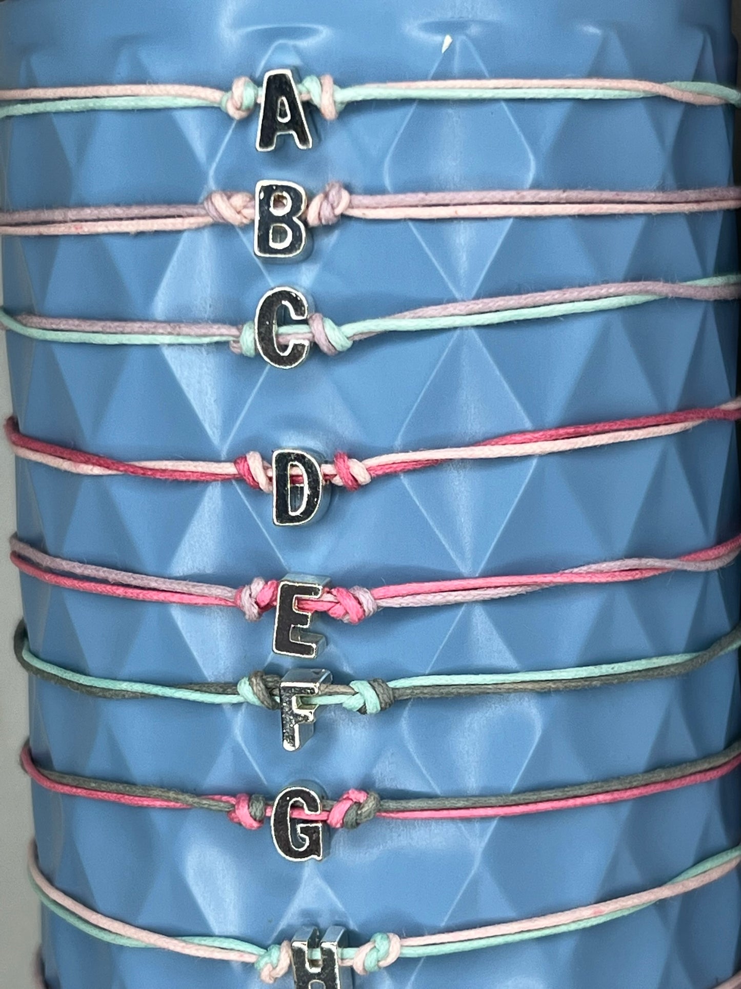 Letter armband