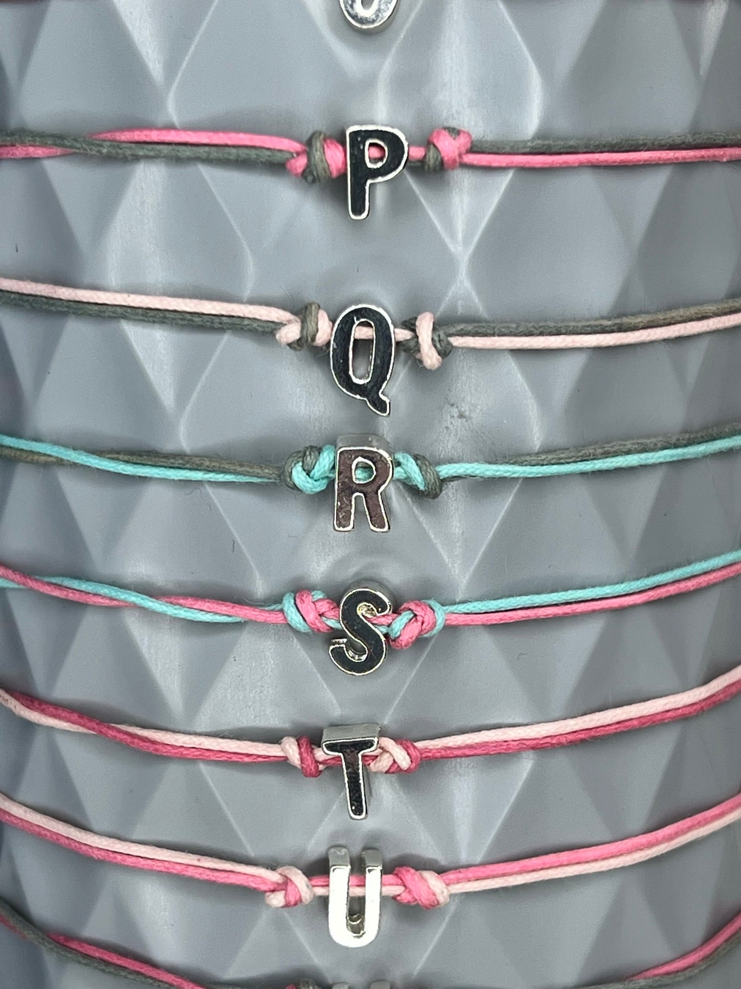 Letter armband