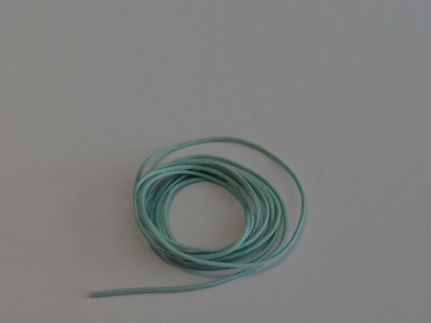 Waxkoord - Opal Blue (licht blauw)