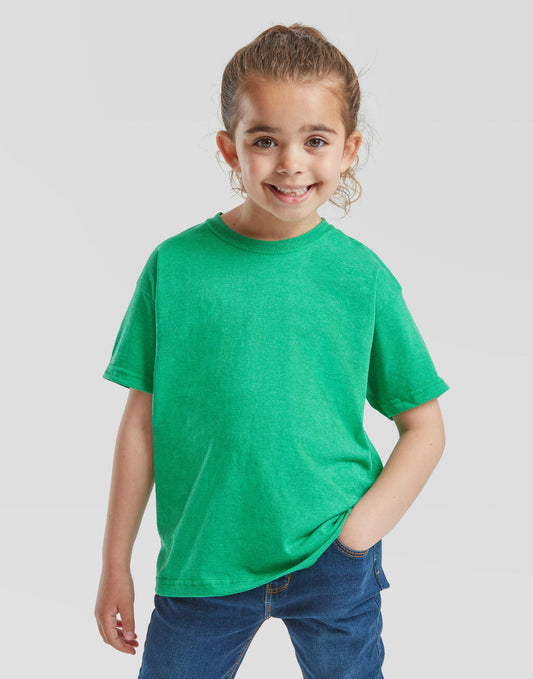 Fruit of the Loom Kids Valueweight T impressiefoto 1