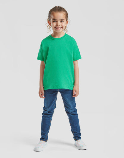 Fruit of the Loom Kids Valueweight T impressiefoto 3