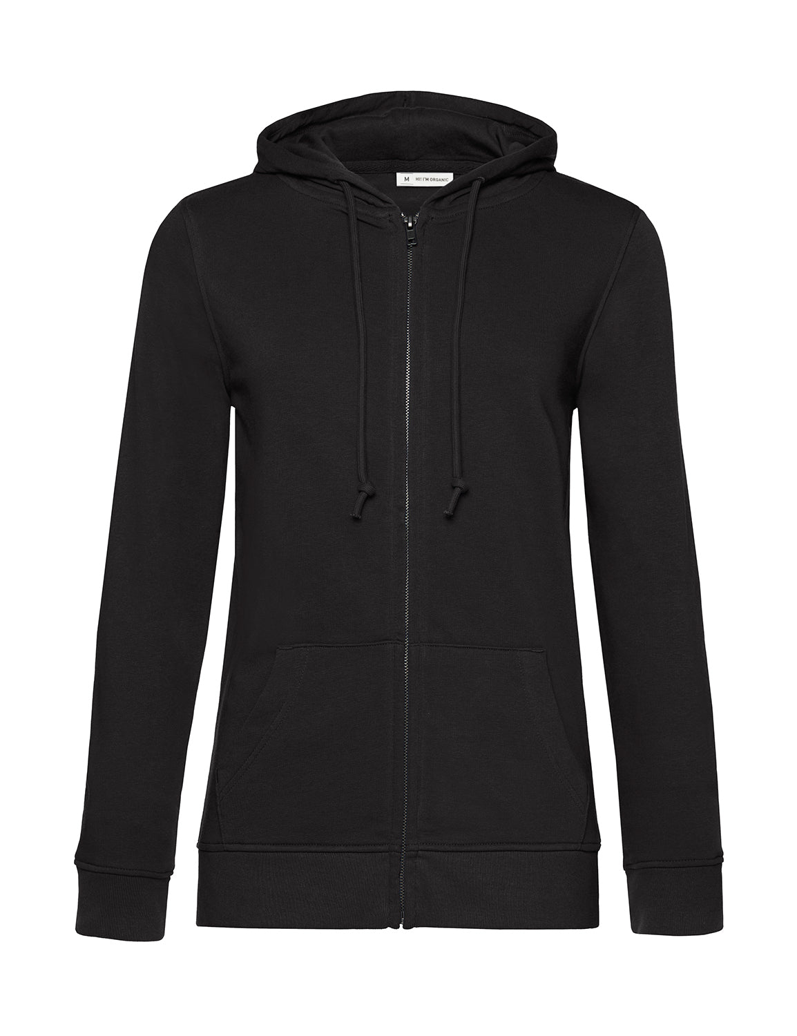 B&C Organic Zipped Hooded /women