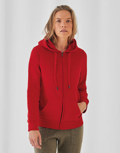 QUEEN Zipped Hooded /women